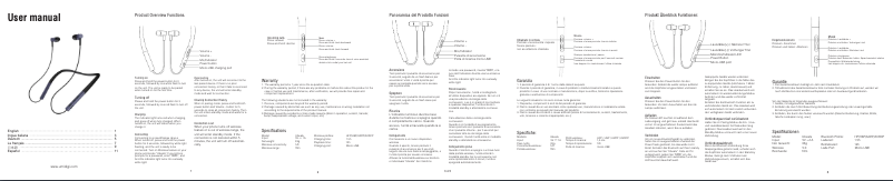 Image de la première page du manuel de l'appareil Ubeats