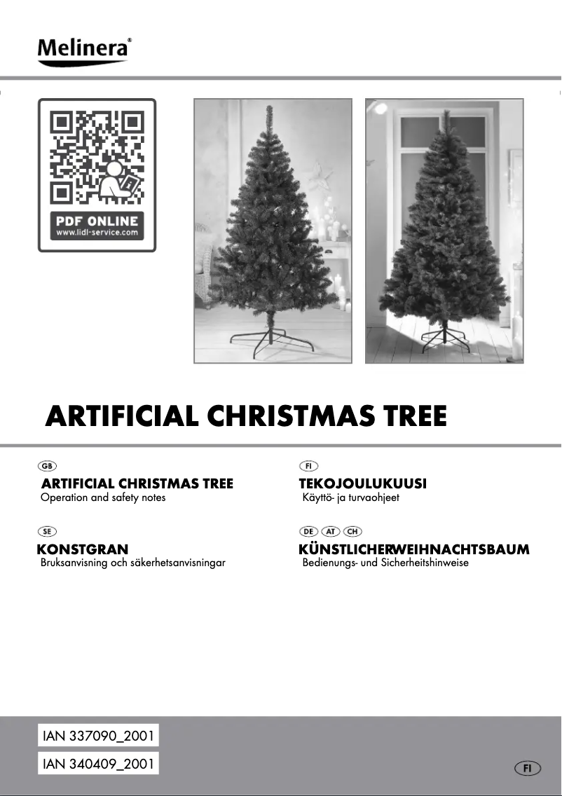 Image de la première page du manuel de l'appareil HG06641A