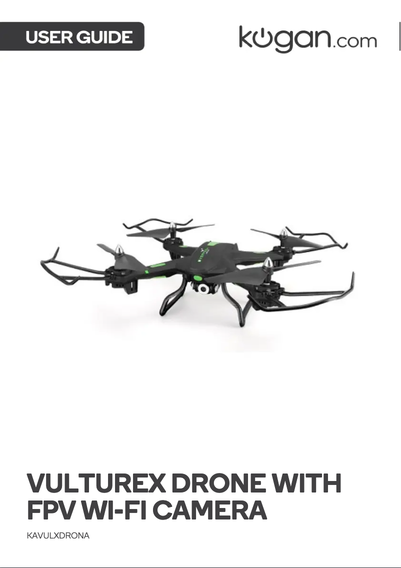 Page n°1 - Manuel utilisateur Kogan KAVULXDRONA