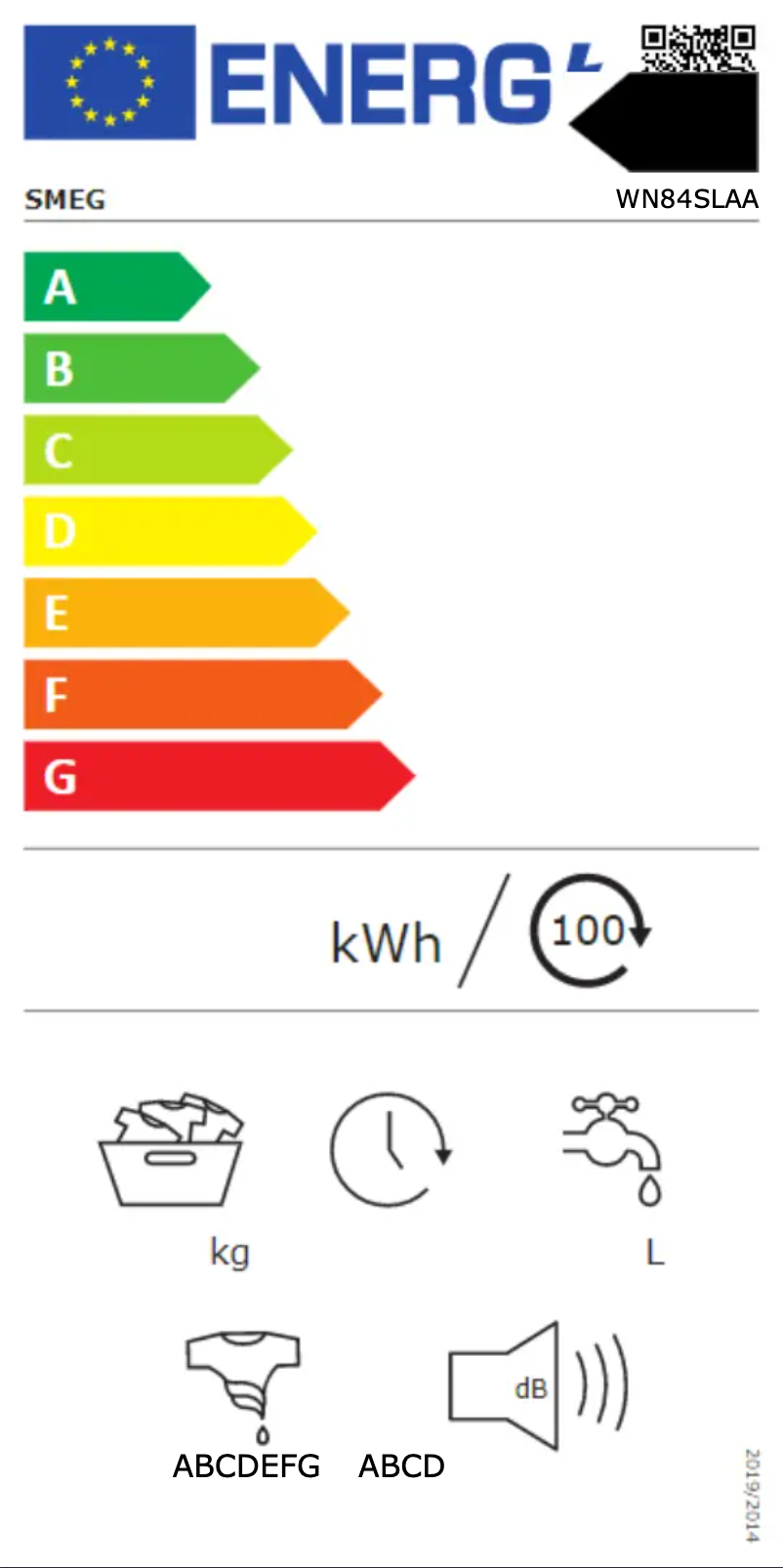 Image de la première page du manuel de l'appareil WN84SLAA