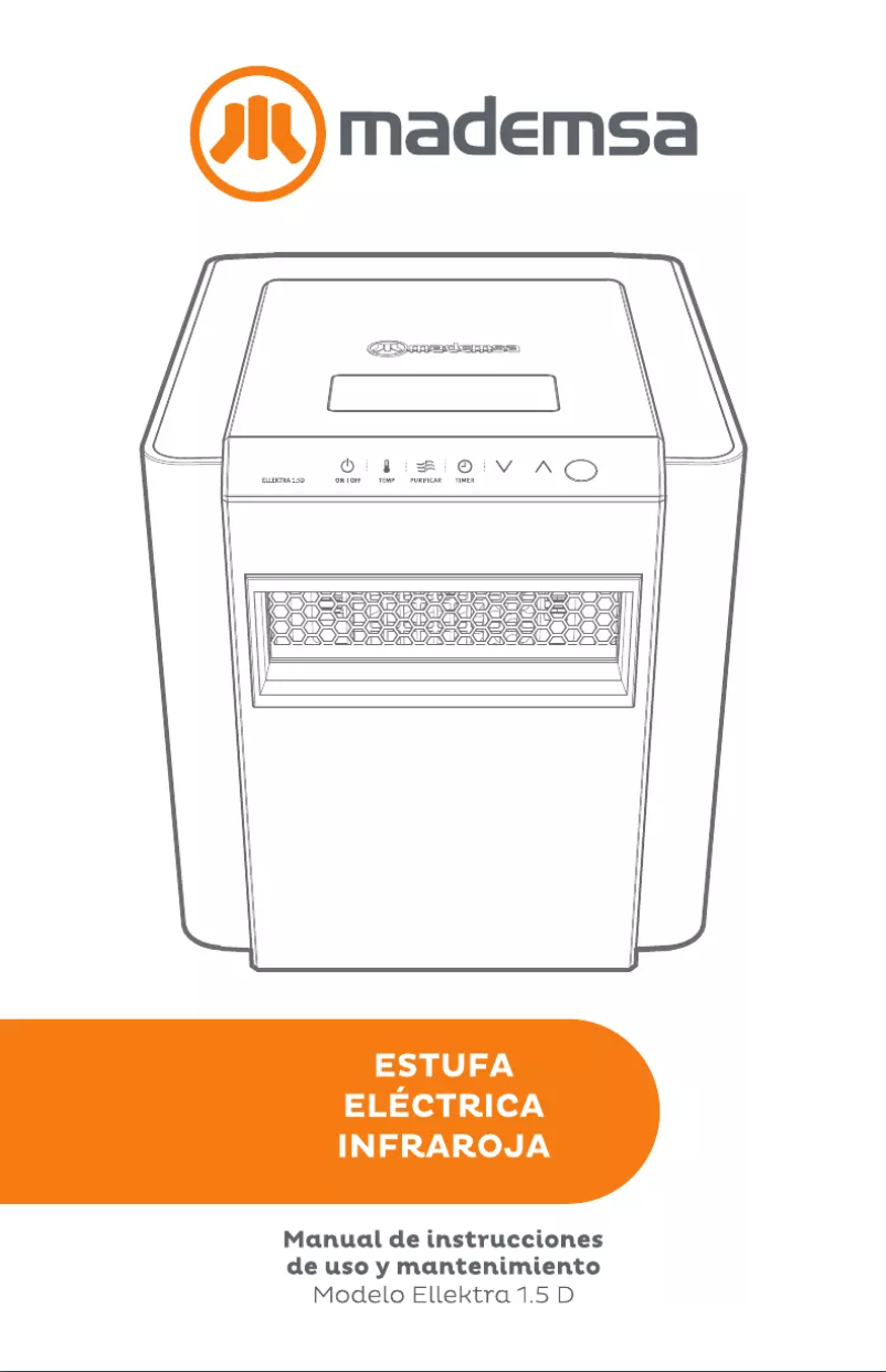 Page n°1 - Manuel utilisateur Mademsa Ellektra 1.5 D