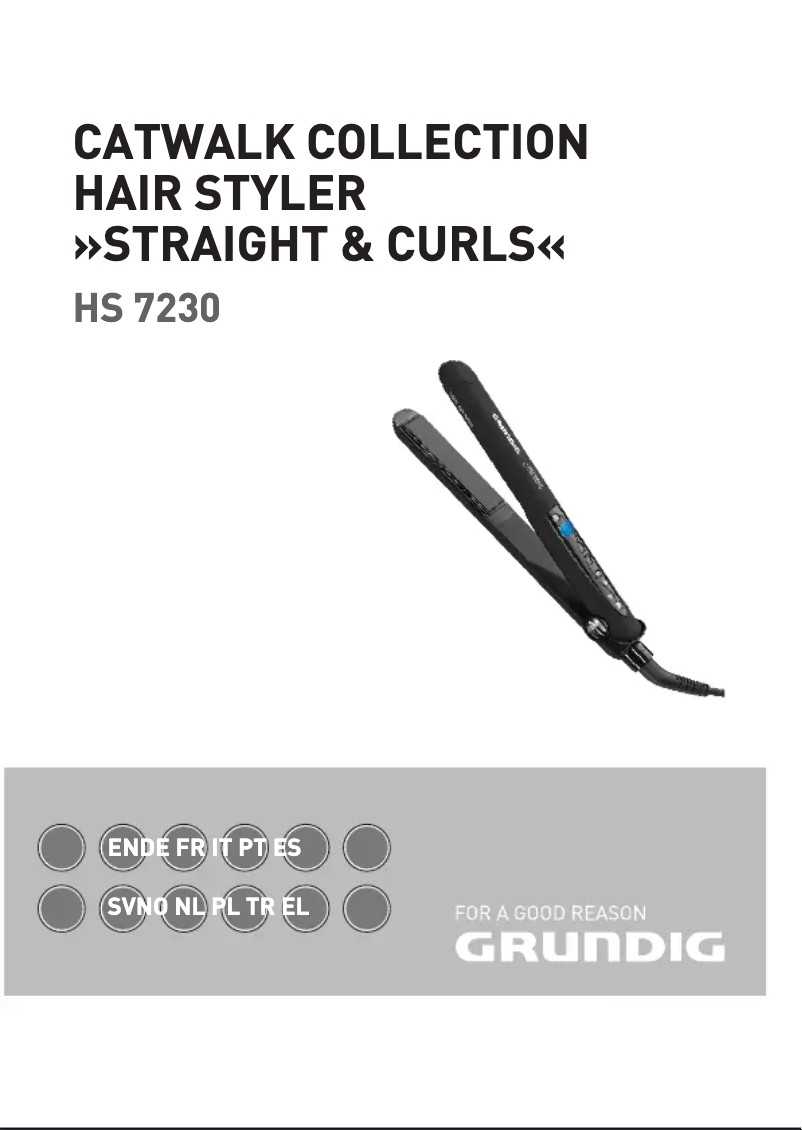 Page 1 de la notice Manuel utilisateur Grundig HS 7230