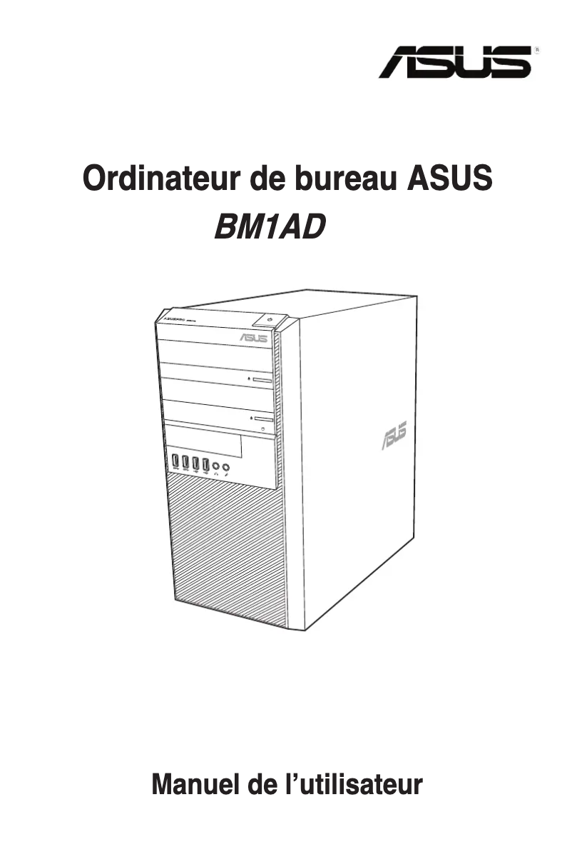 Image de la première page du manuel de l'appareil BM1AD1