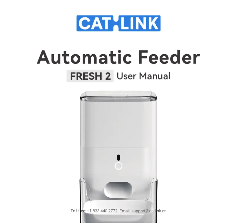 Page n°1 - Manuel utilisateur Catlink Feeder FRESH 2