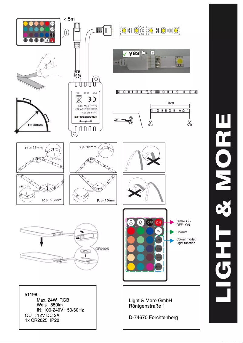 Page n°1 - Manuel utilisateur Näve Stripe
