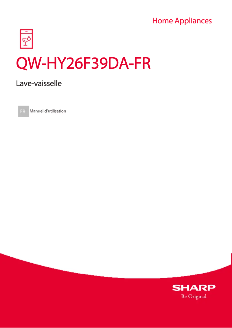 Page n°1 - Manuel utilisateur Sharp QW-HY26F39DA-FR