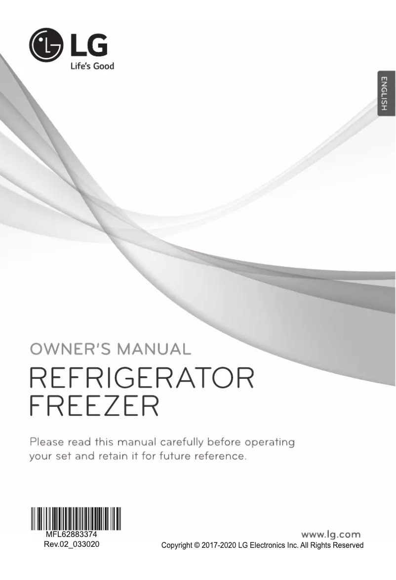 Page 1 de la notice Manuel utilisateur LG GB-B3121PZ