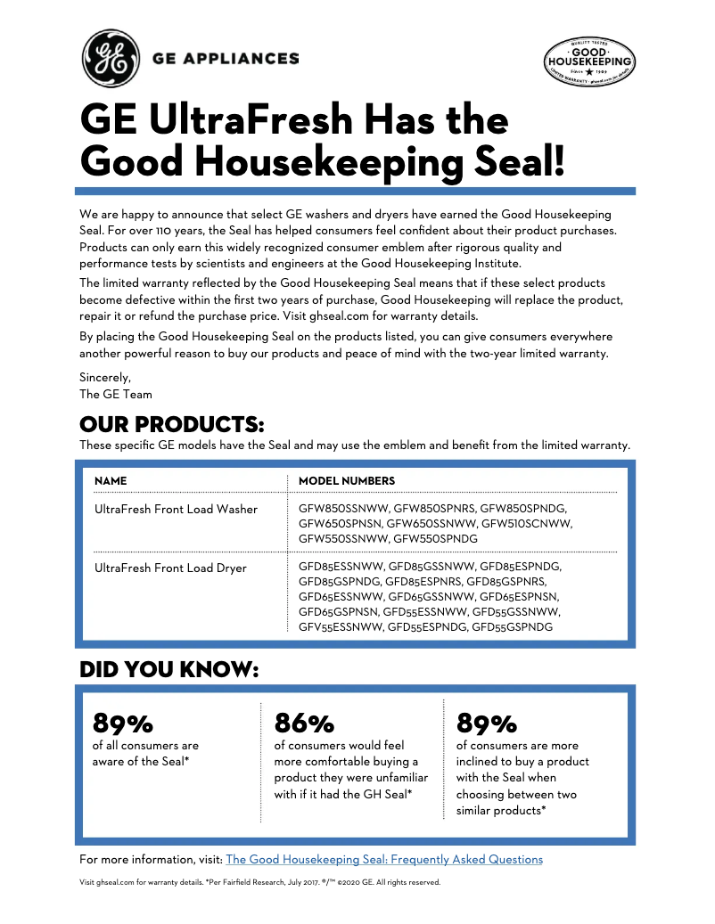 Imagen de la primera página del manual del dispositivo GFD85GSPNDG