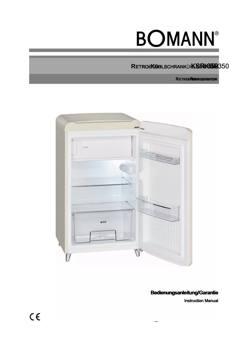 Image de la première page du manuel de l'appareil KSR 350