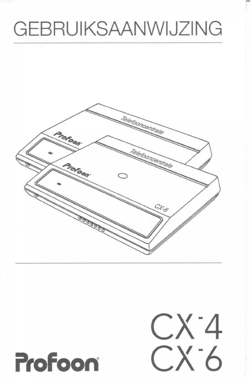 Image de la première page du manuel de l'appareil CX-4