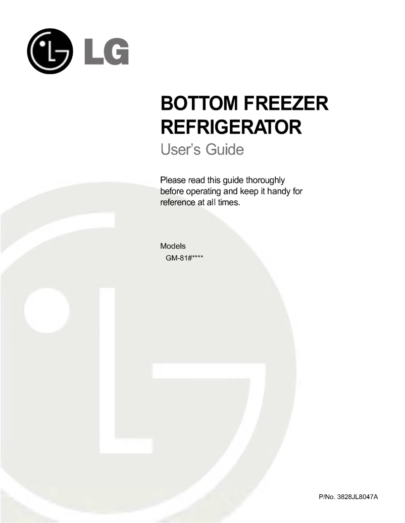 Image de la première page du manuel de l'appareil GM-818DTC