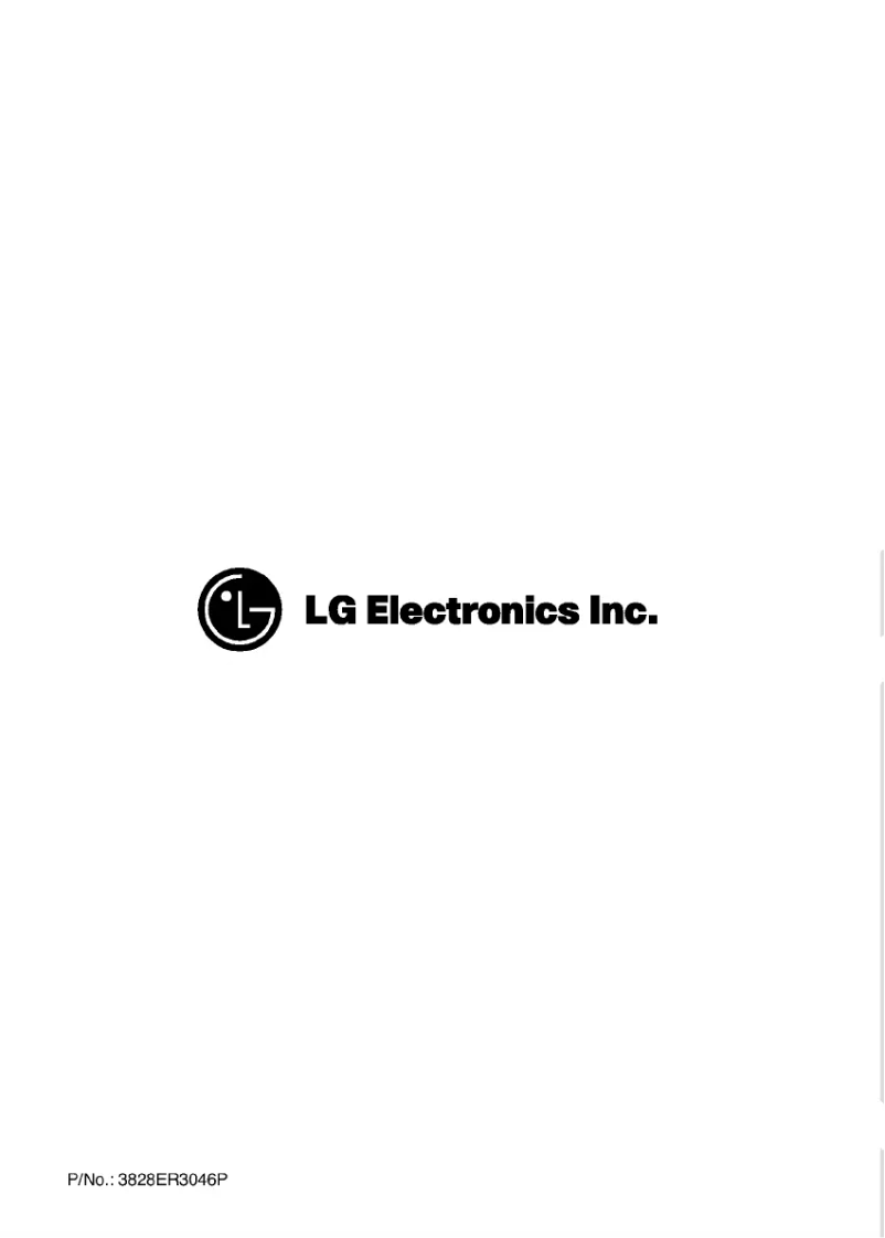 Page n°1 - Manuel utilisateur LG WD-10380TB
