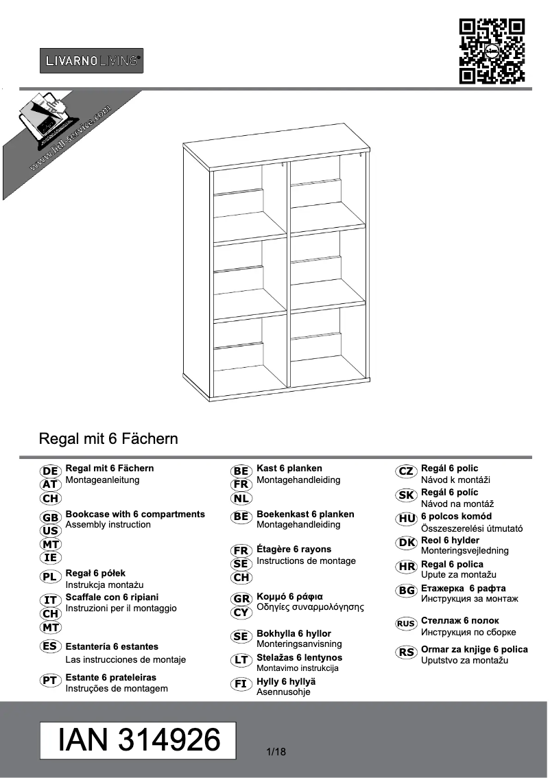 Image de la première page du manuel de l'appareil IAN 314926