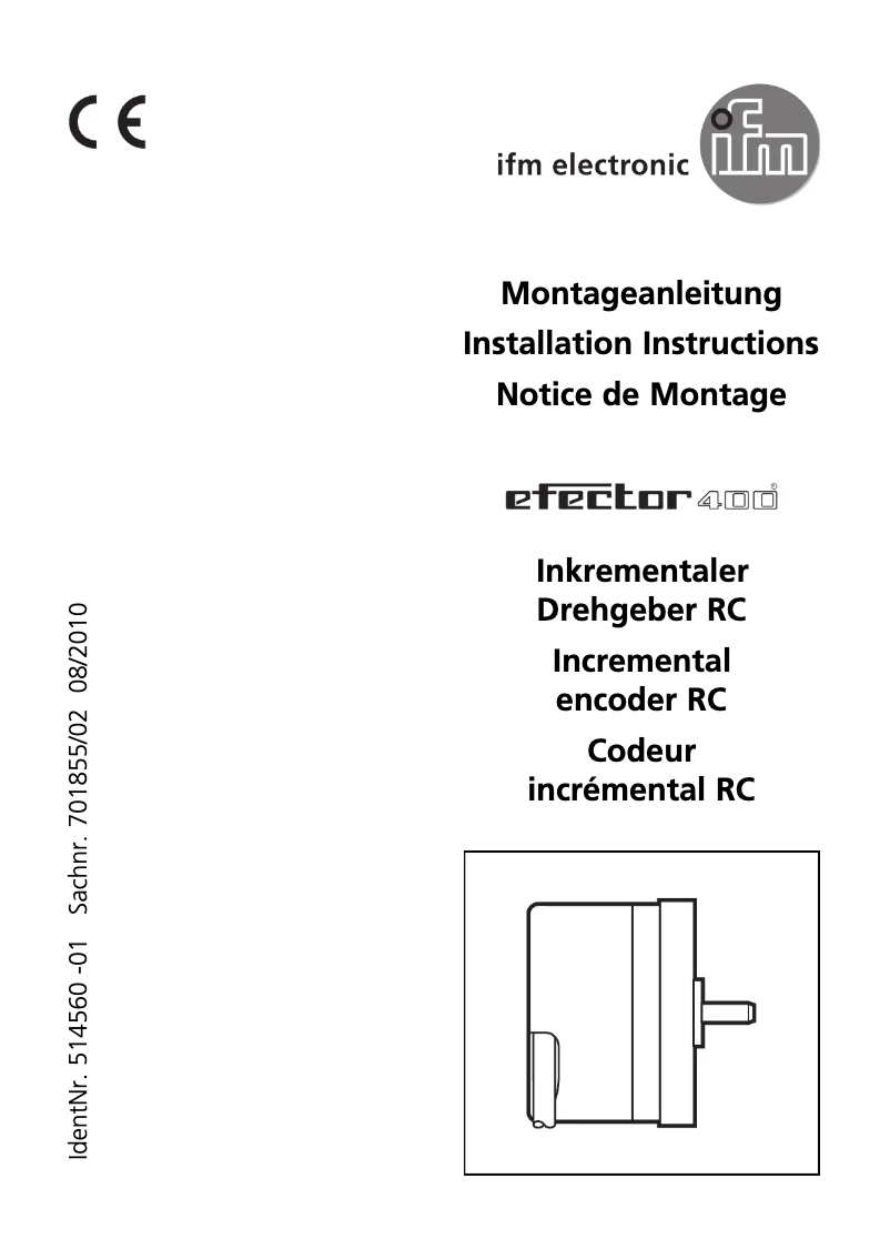 Image de la première page du manuel de l'appareil RC6009