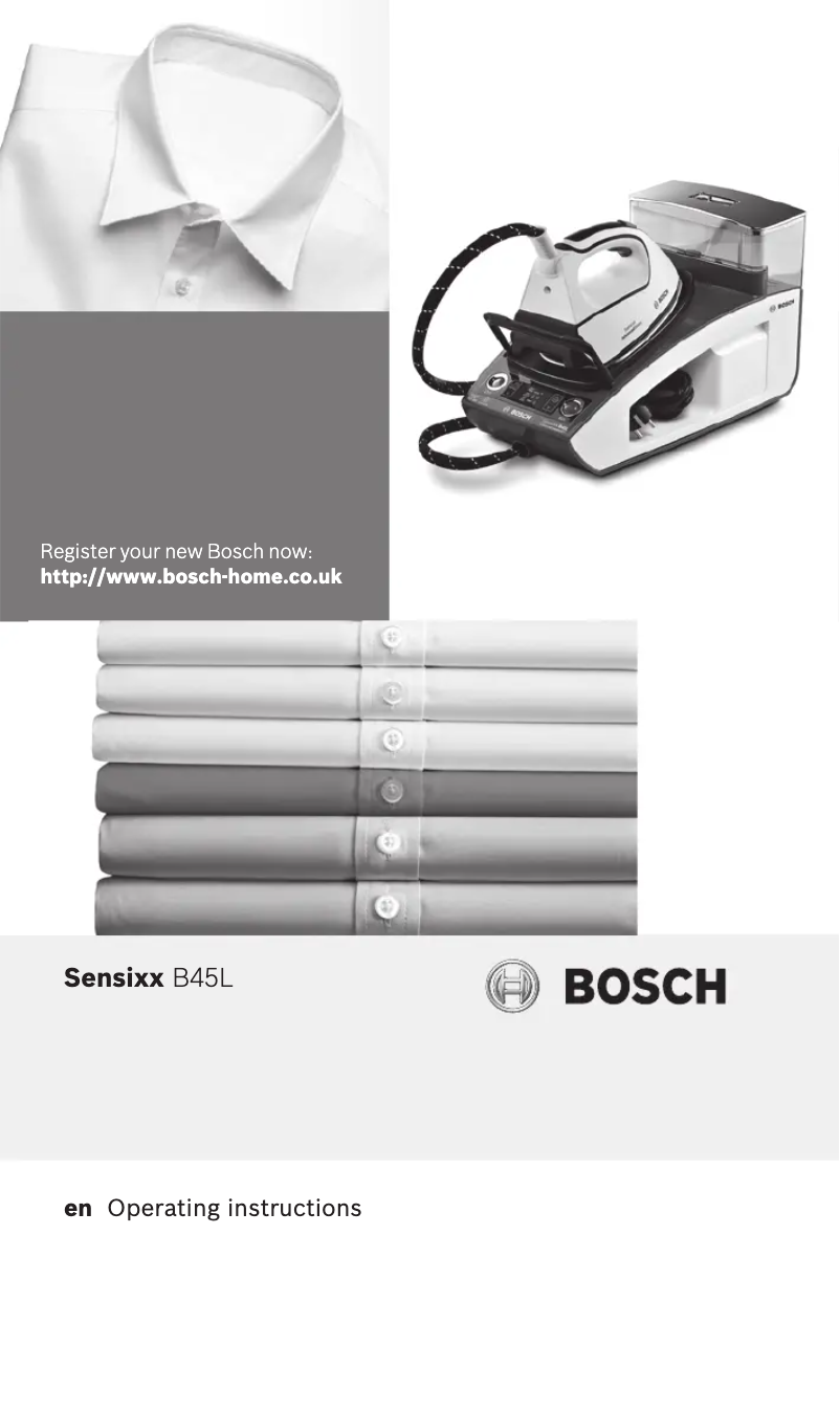 Page 1 de la notice Manuel utilisateur Bosch TDS4570GB