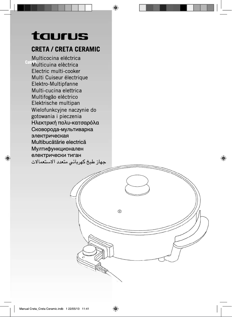 Image de la première page du manuel de l'appareil Creta Ceramic