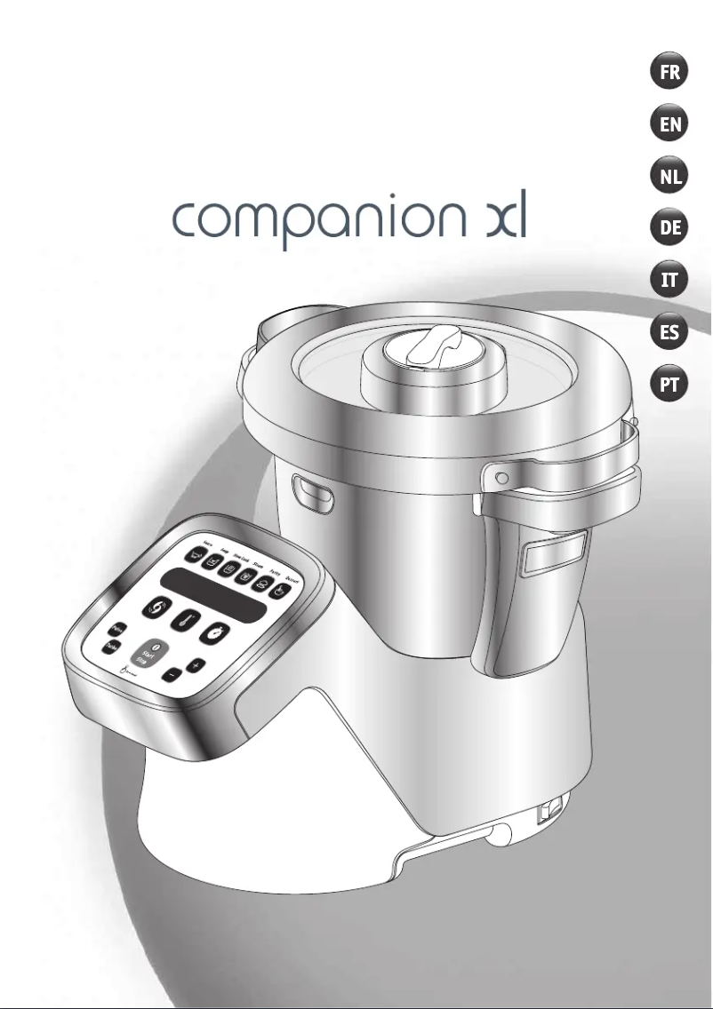 Page 1 of the manual User Manual Moulinex Companion XL HF807E10