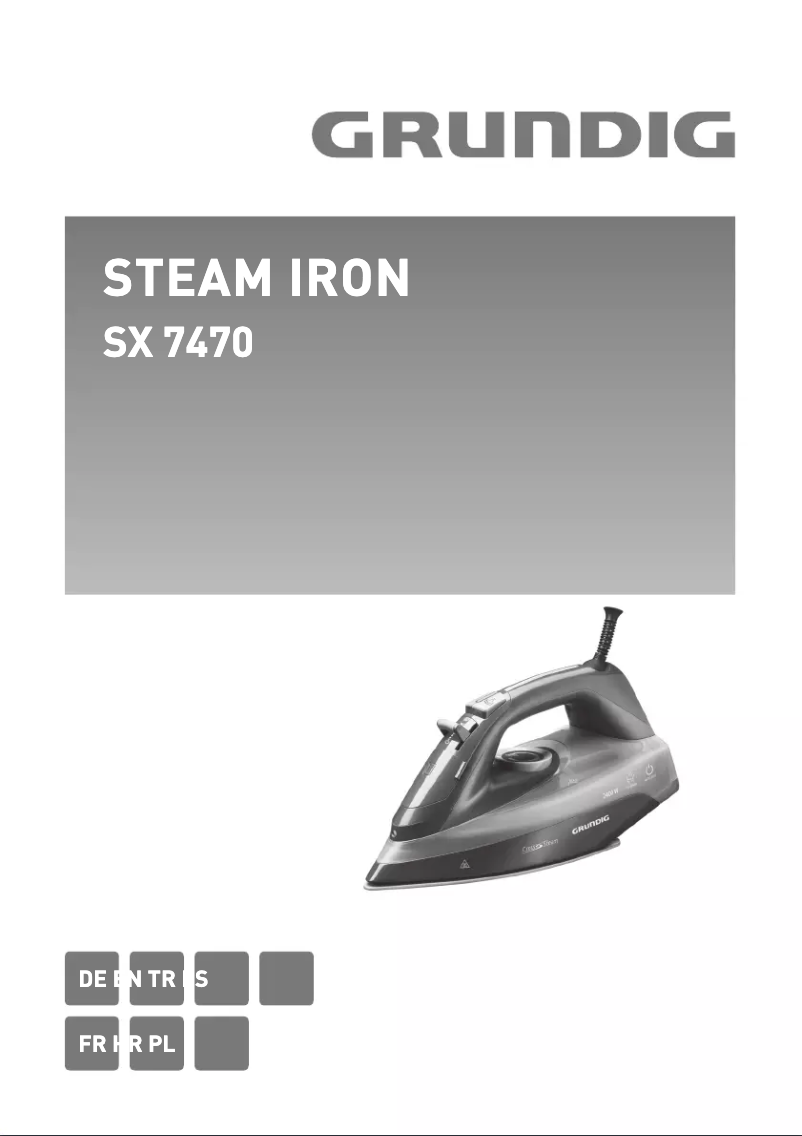 Page 1 de la notice Manuel utilisateur Grundig SX 7470