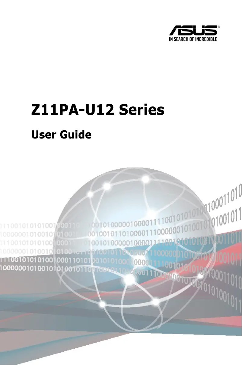 Imagen de la primera página del manual del dispositivo Z11PA-U12