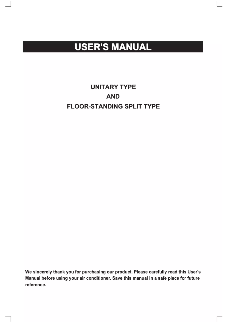 Page 1 de la notice Manuel utilisateur Campomatic AC50MF