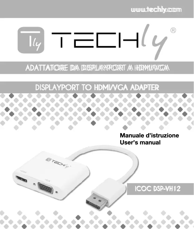 Página 1 del manual Manual de usuario Techly ICOC DSP-VH12