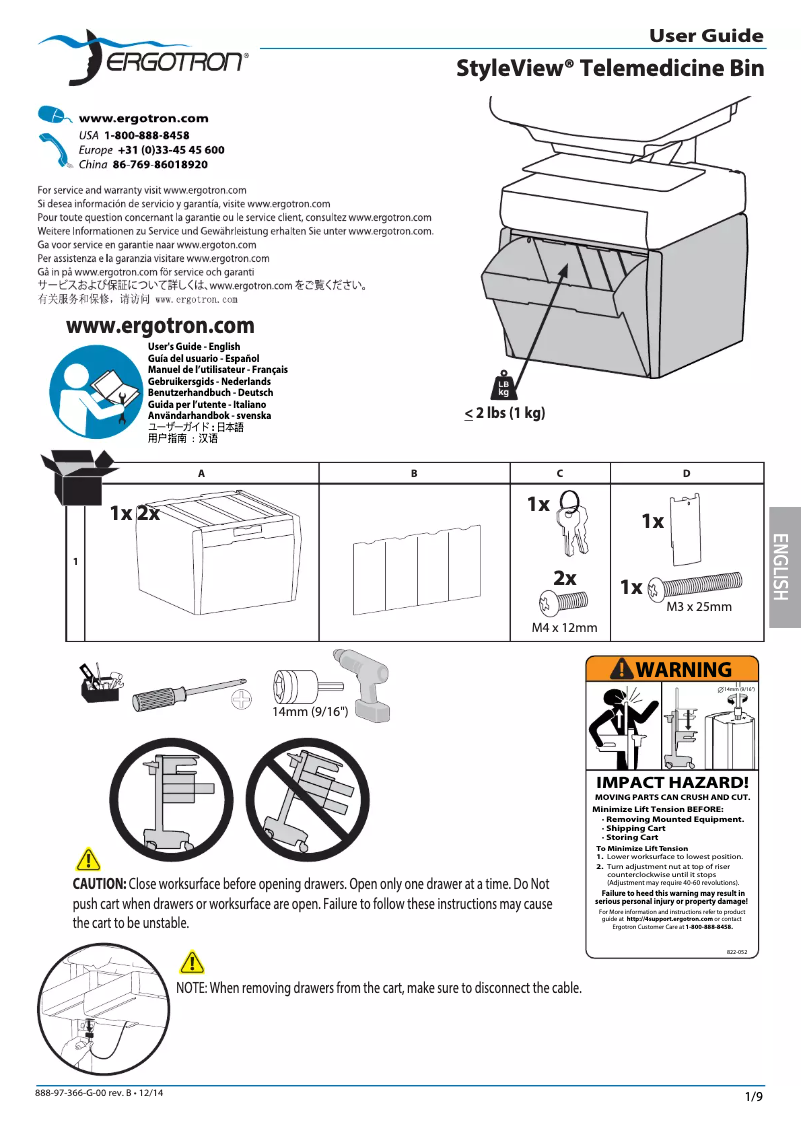 Image de la première page du manuel de l'appareil 97-854