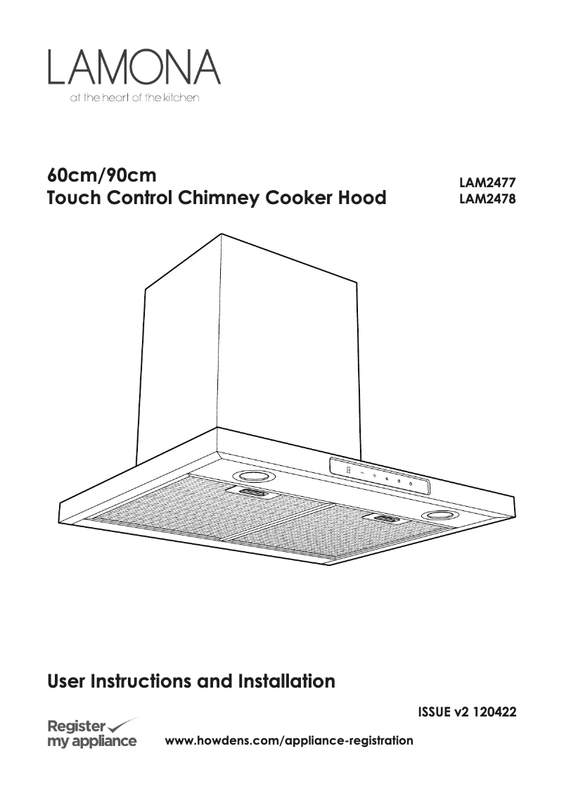 Image de la première page du manuel de l'appareil LAM2478
