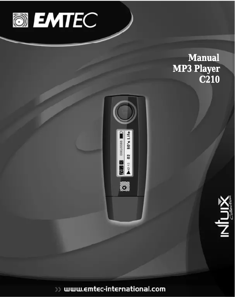 Image de la première page du manuel de l'appareil C210