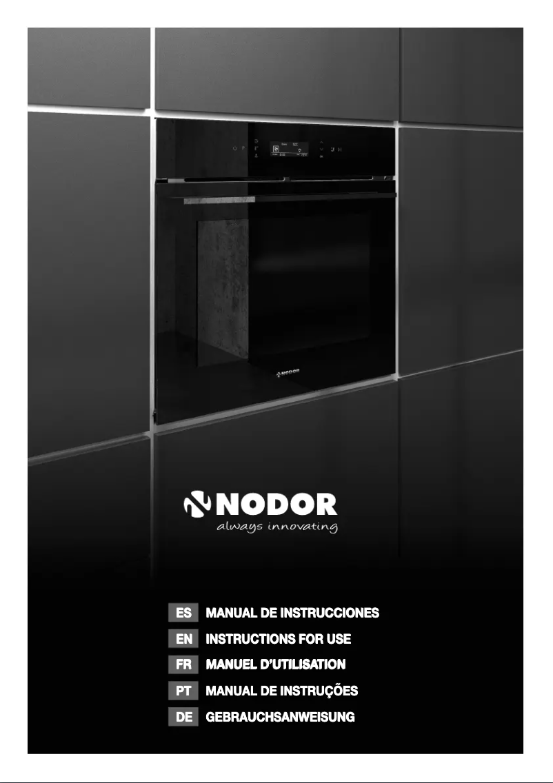 Page n°1 - Manuel utilisateur Nodor NorChef MO 6800 CU