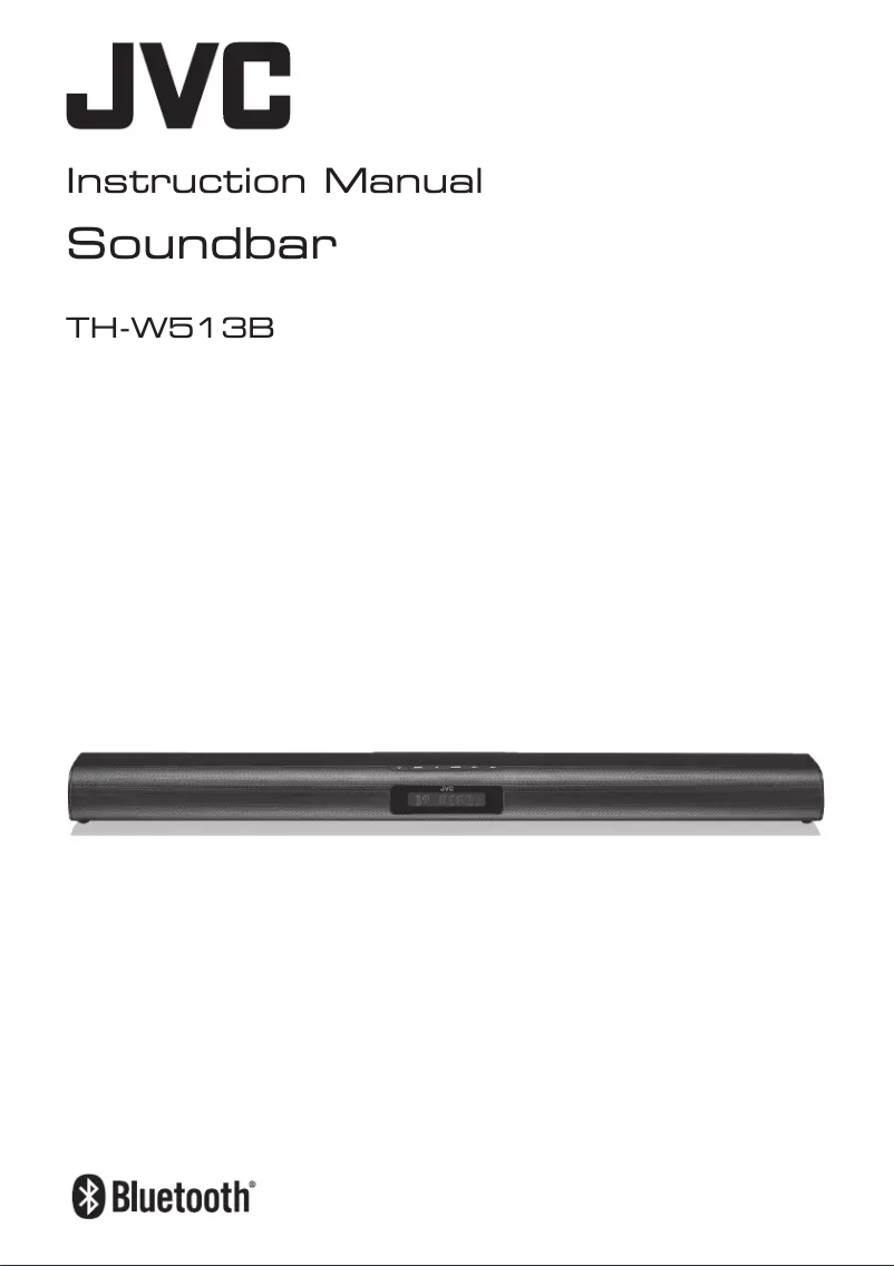 Page 1 de la notice Manuel utilisateur JVC TH-W513B