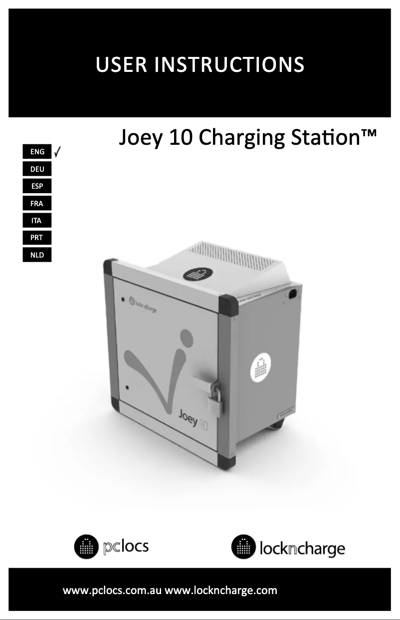 Image de la première page du manuel de l'appareil Joey 10