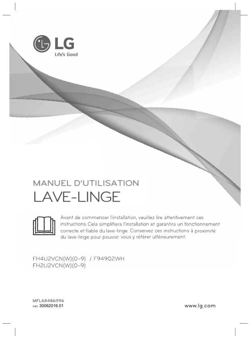 Page n°1 - Manuel utilisateur LG F94902WH