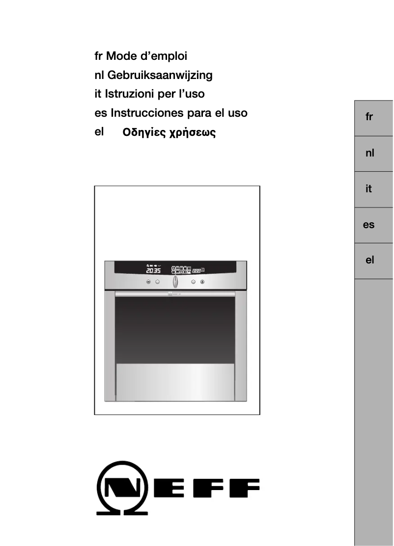 Page n°1 - Manuel utilisateur Neff B1881N