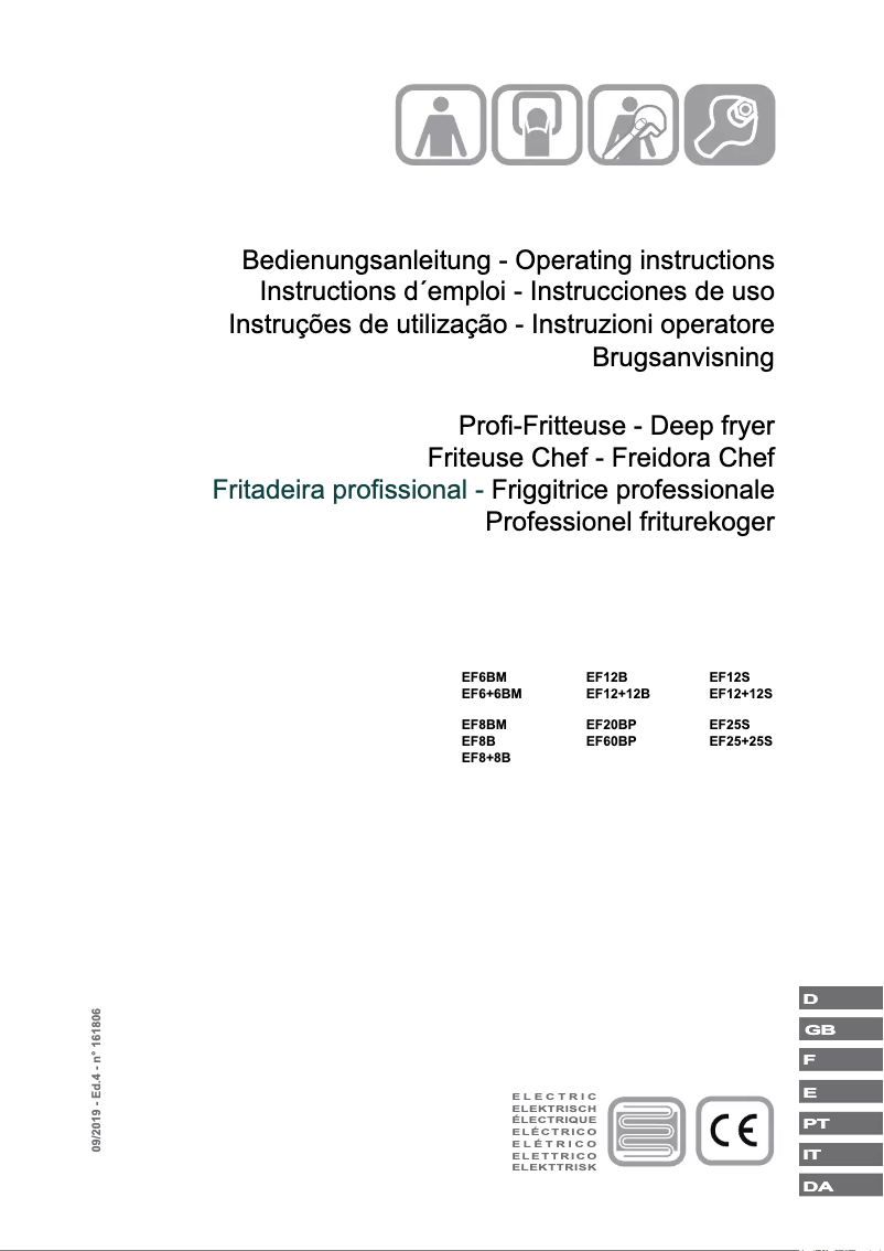 Image de la première page du manuel de l'appareil EF25S