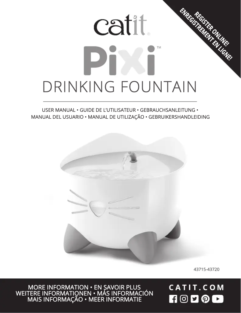 Image de la première page du manuel de l'appareil PIXI 43715