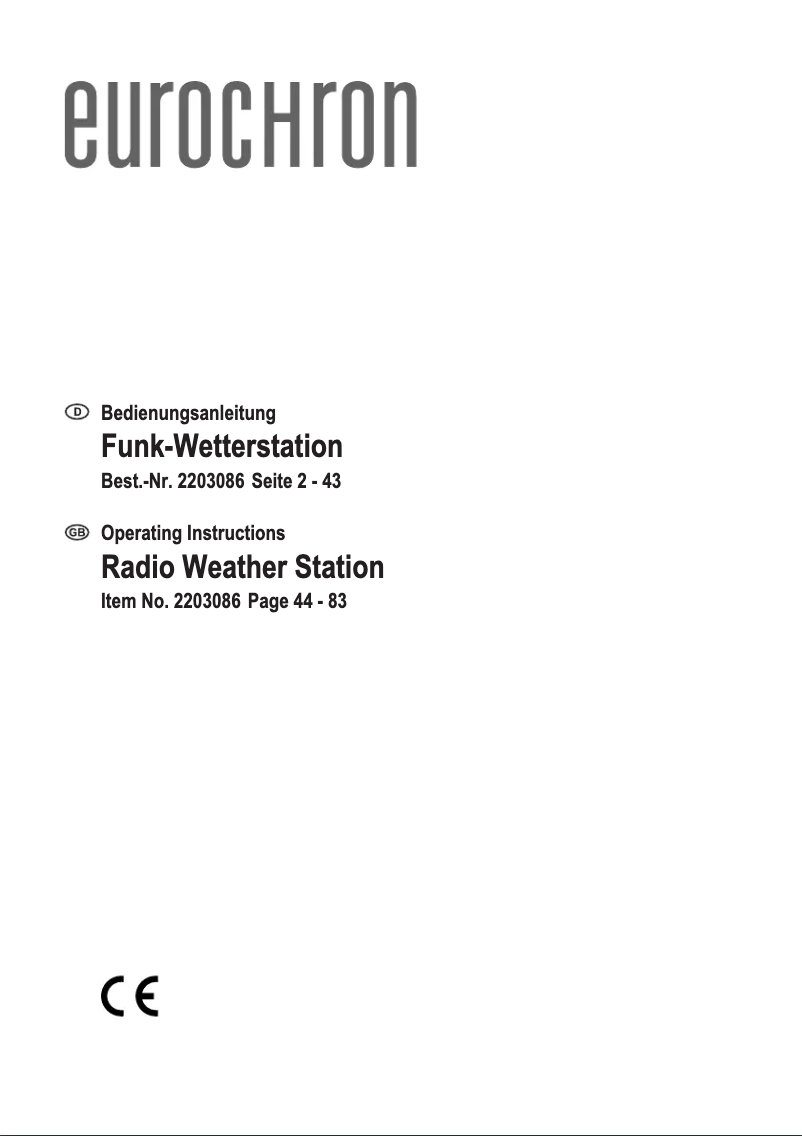 Image de la première page du manuel de l'appareil EC-4406172