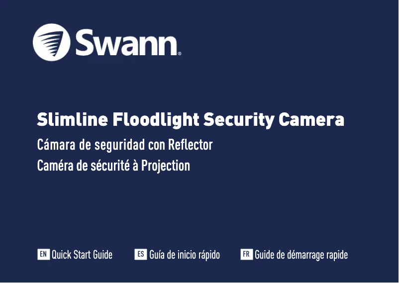 Page n°1 - Guide de démarrage rapide Swann SWIFI-SLMFLCW-USA