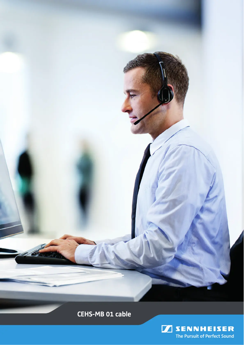 Page 1 de la notice Fiche technique Sennheiser CEHS-MB 01