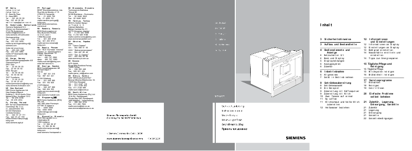 Image de la première page du manuel de l'appareil TK76K572