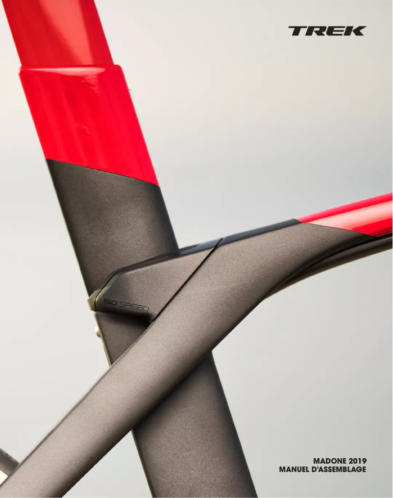 Page 1 de la notice Manuel utilisateur Trek Madone SLR 7 Gen 6