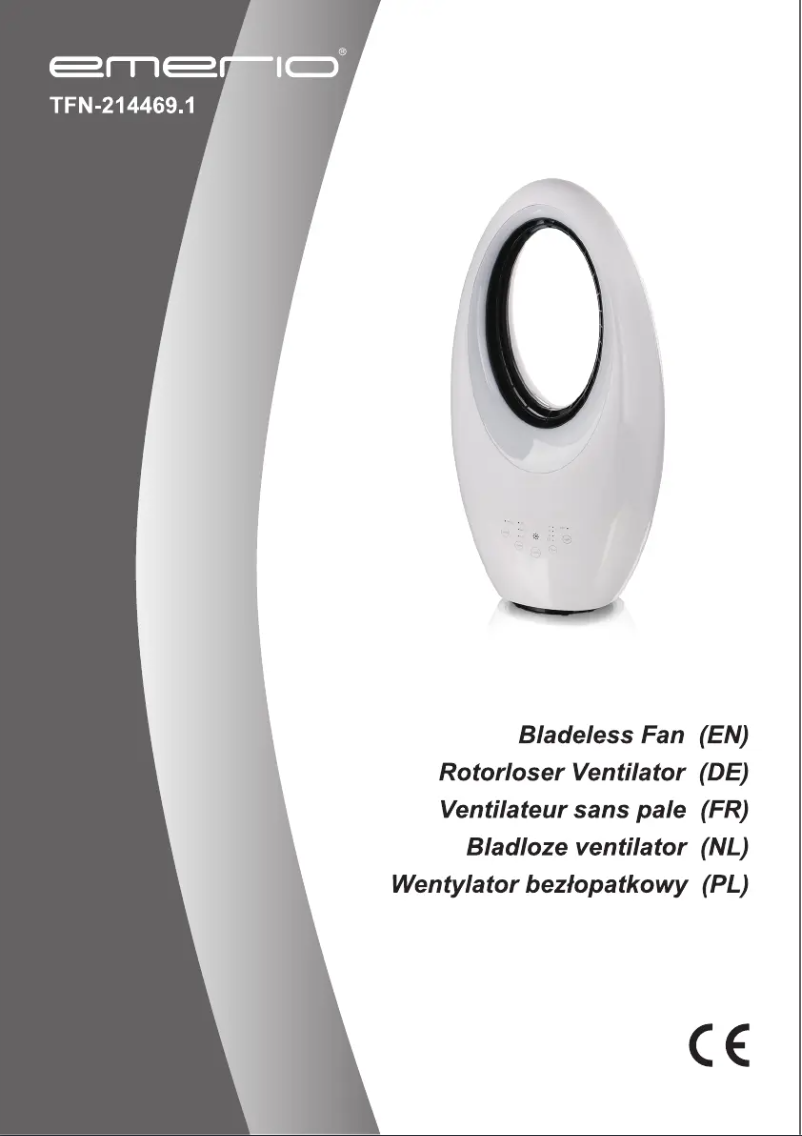 Page 1 de la notice Manuel utilisateur Emerio TFN-214469.1