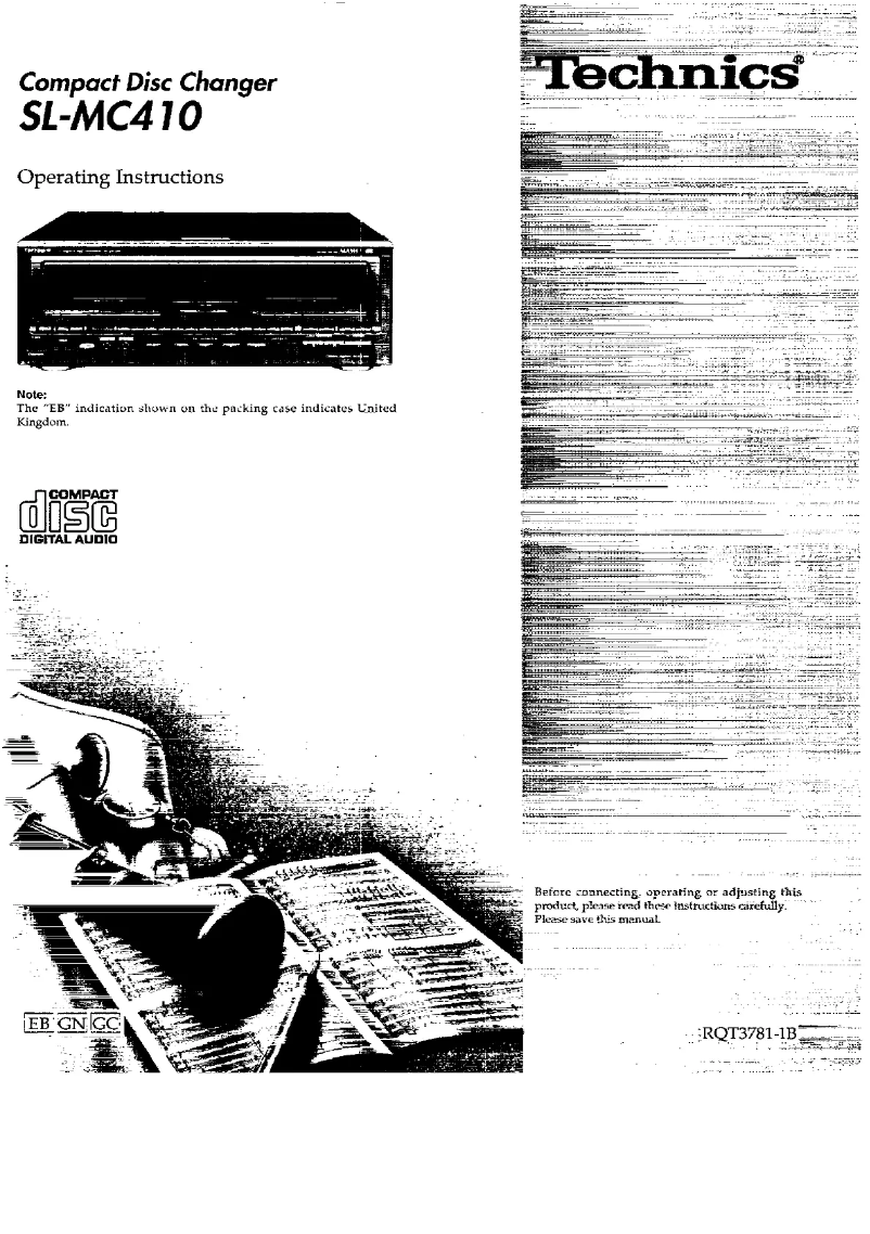 Imagen de la primera página del manual del dispositivo SL-MC410