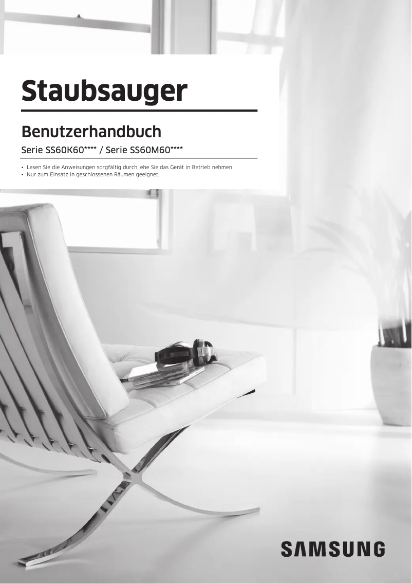 Page 1 de la notice Manuel utilisateur Samsung SS60M6010KP