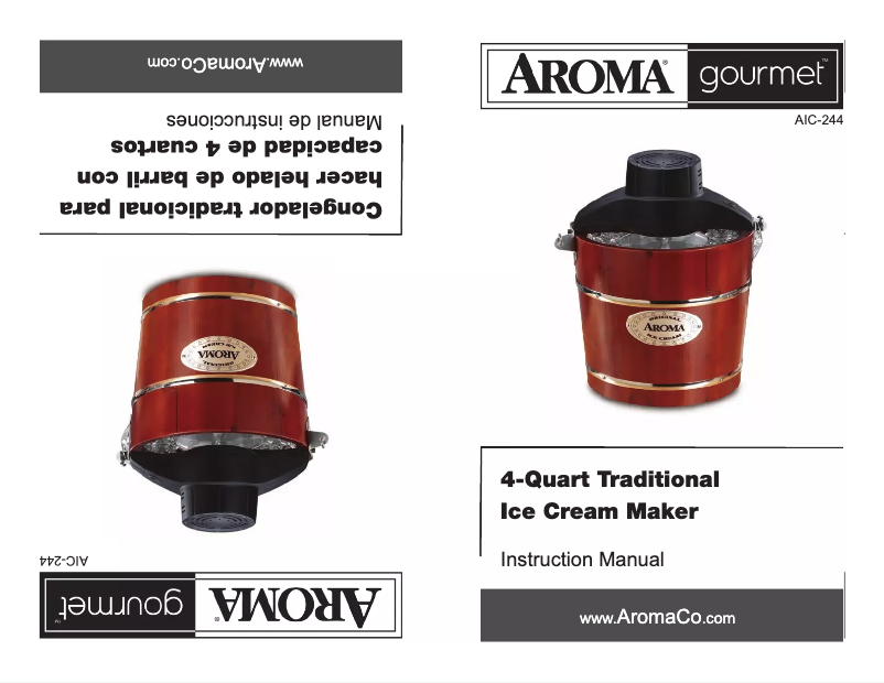 Page 1 de la notice Manuel utilisateur Aroma AIC-244