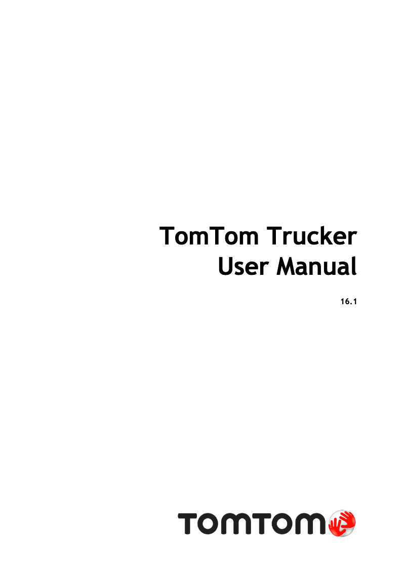 Image de la première page du manuel de l'appareil Trucker 600