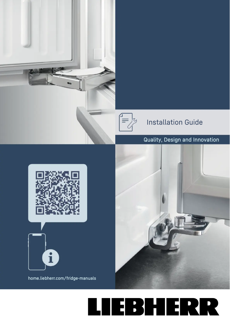 Page n°1 - Guide d'installation Liebherr FNd 4625