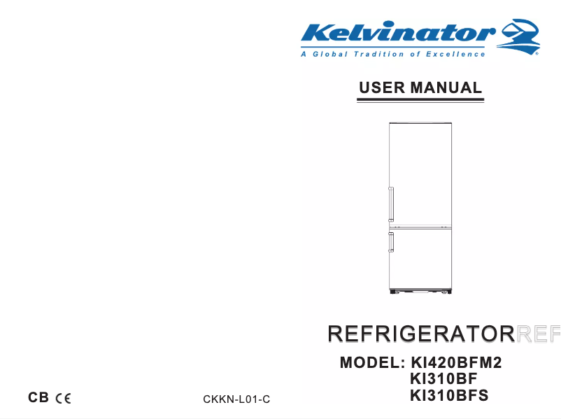 Page n°1 - Manuel utilisateur Kelvinator KI310BFS