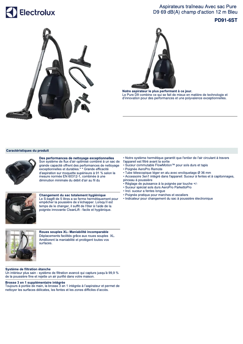 Imagen de la primera página del manual del dispositivo PD91-6ST