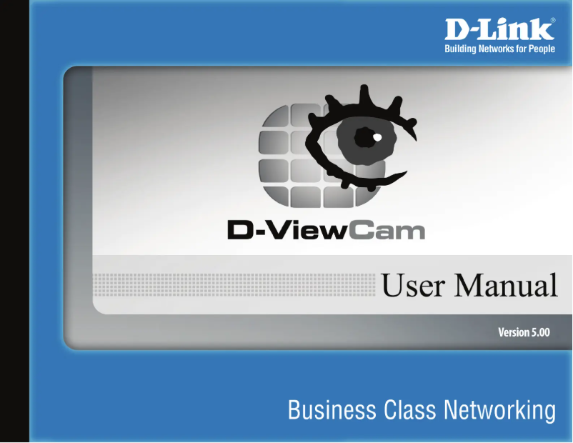 Page 1 de la notice Manuel utilisateur D-Link DCS-100