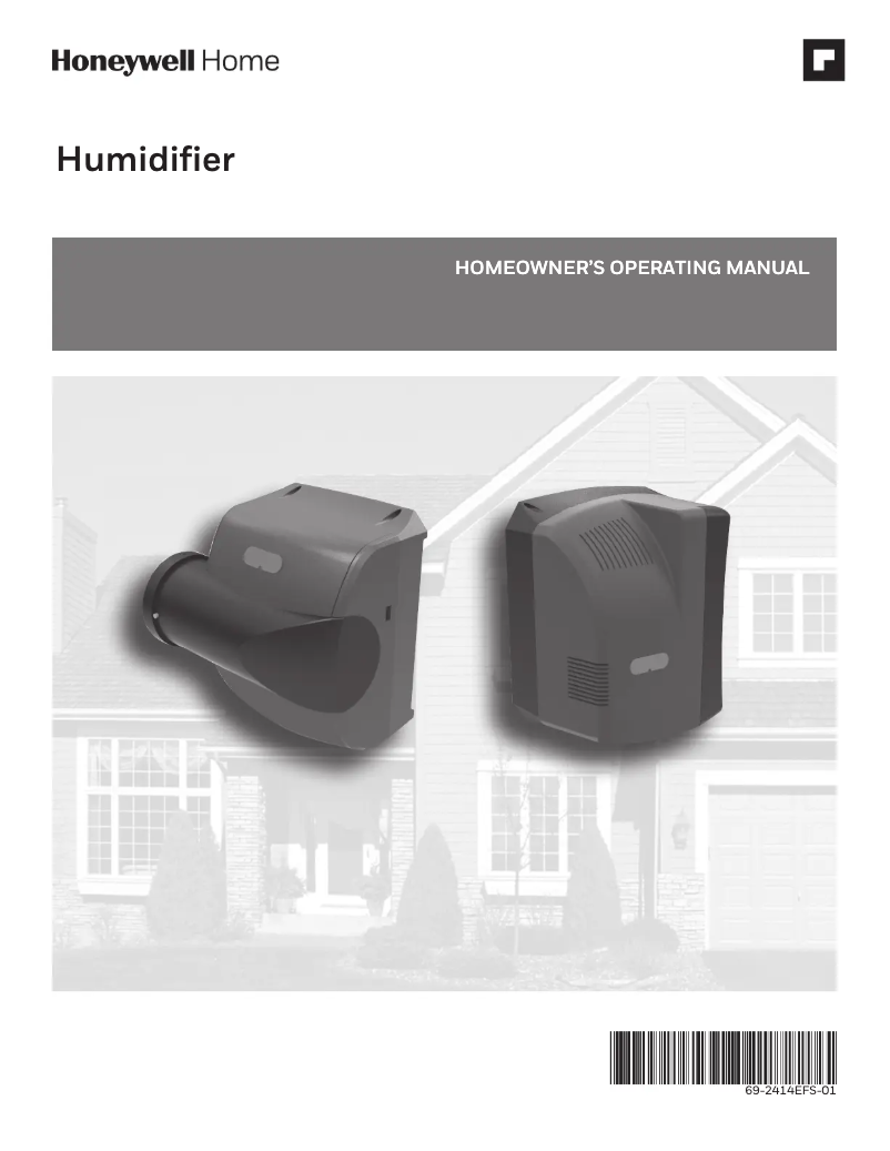 Page 1 de la notice Manuel utilisateur Honeywell HE100A1000